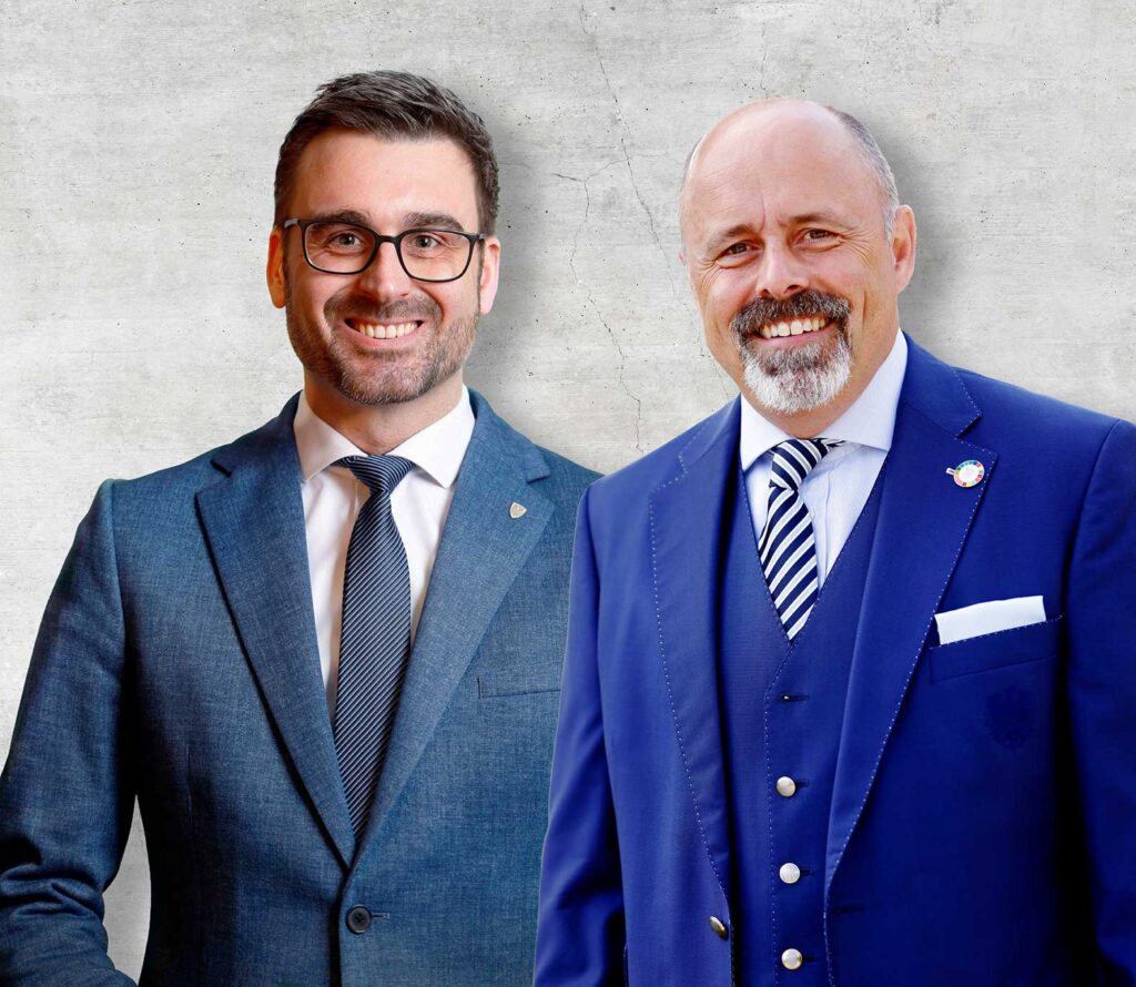 Robin Berkemeier und Jens Burmeister Portrait